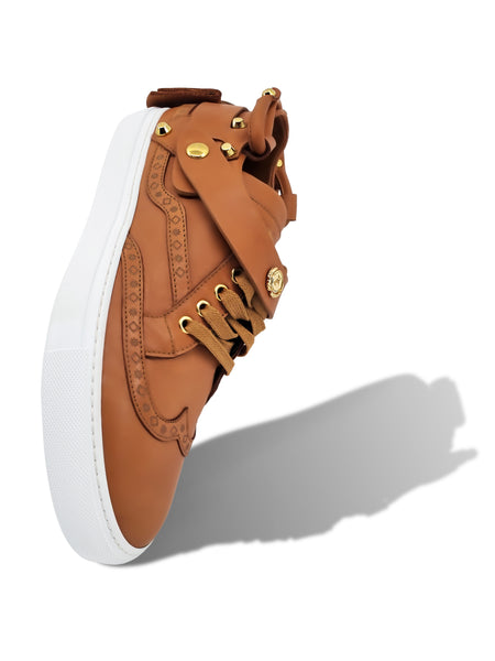 CALI LOW TOP SNEAKER- WOMEN WHISKEY - alphansoengland - product color